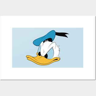 Classic Angry Donald Duck Posters and Art